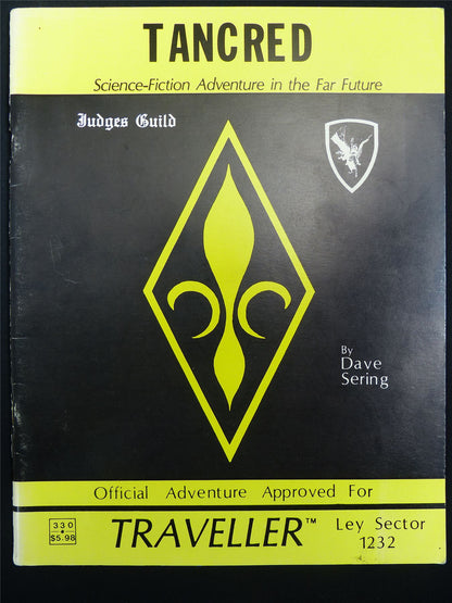 Tancred: Science-Fiction Adventure: Judges Guild Traveller Companion - Roleplay Booklet #NK