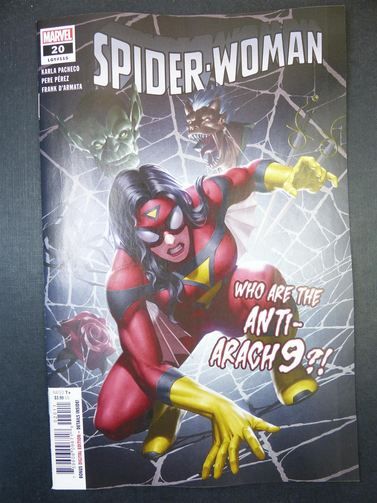 SPIDER-WOMAN #20 - May 2022 - Marvel Comic #7U4