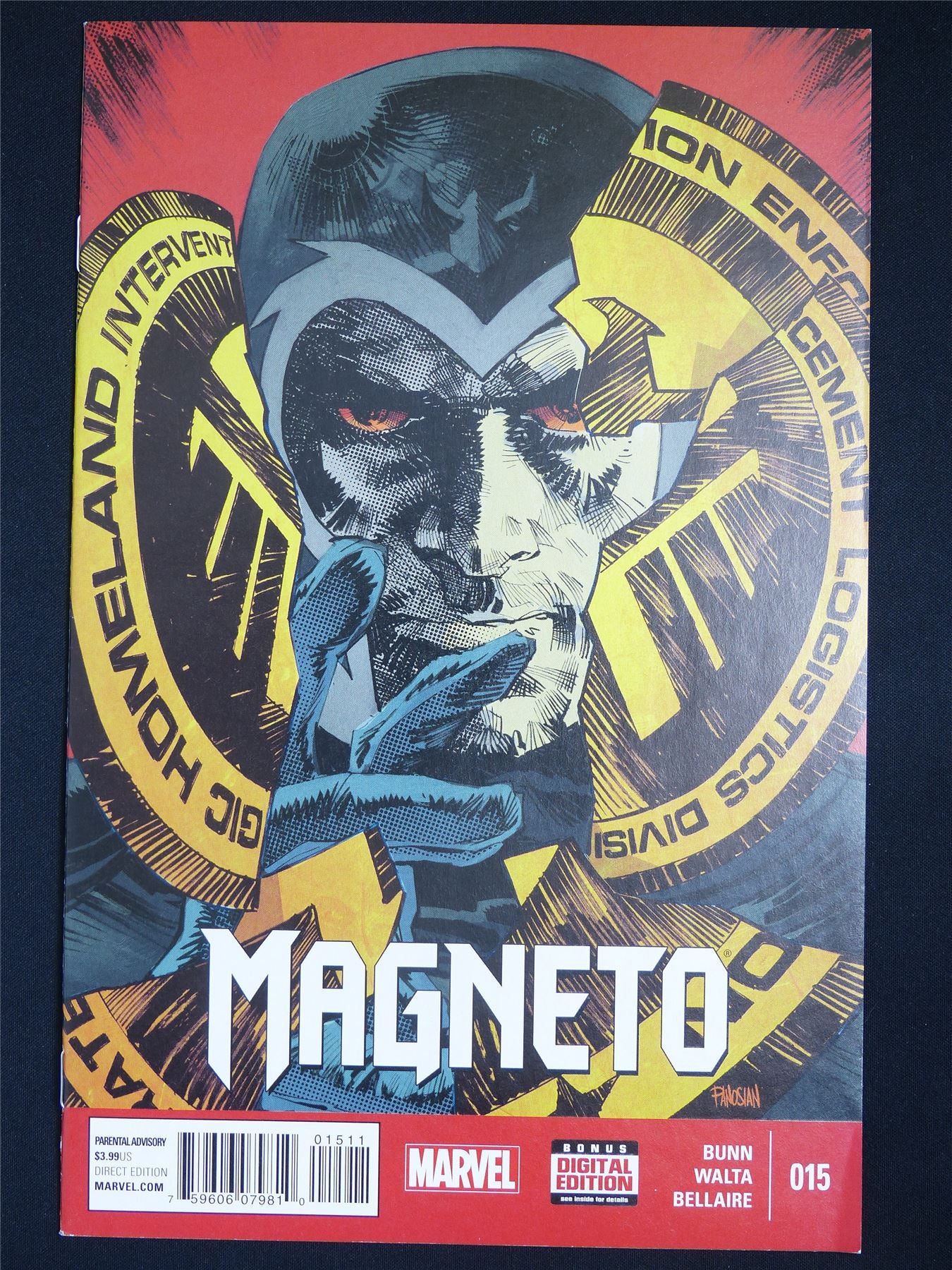 MAGNETO #15 - Marvel Comic #4AY