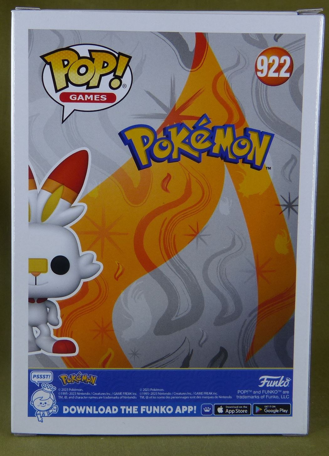 Scorbunny - Pokemon #922 - Funko POP #2XC