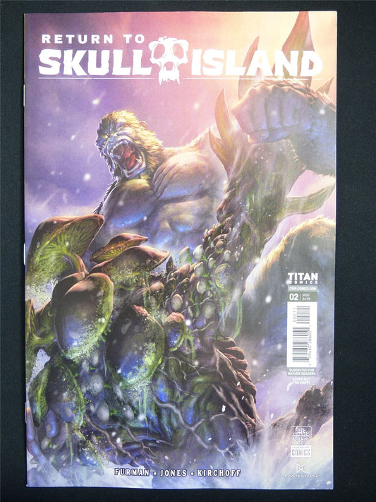 RETURN To Skull Island #2 - Aug 2025 Titan Comic #37A