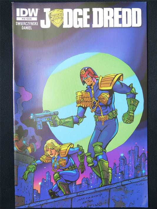 JUDGE Dredd #16 - B&B IDW Comic #TG