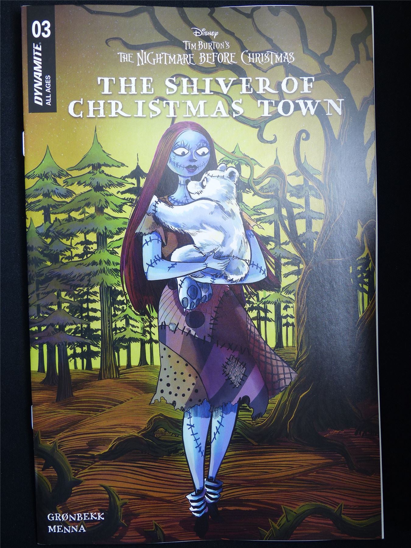 NIGHTMARE Before Christmas: The Shiver of Christmas Town #3 Cvr B - Mar 2026 Dynamite Comic #3S9