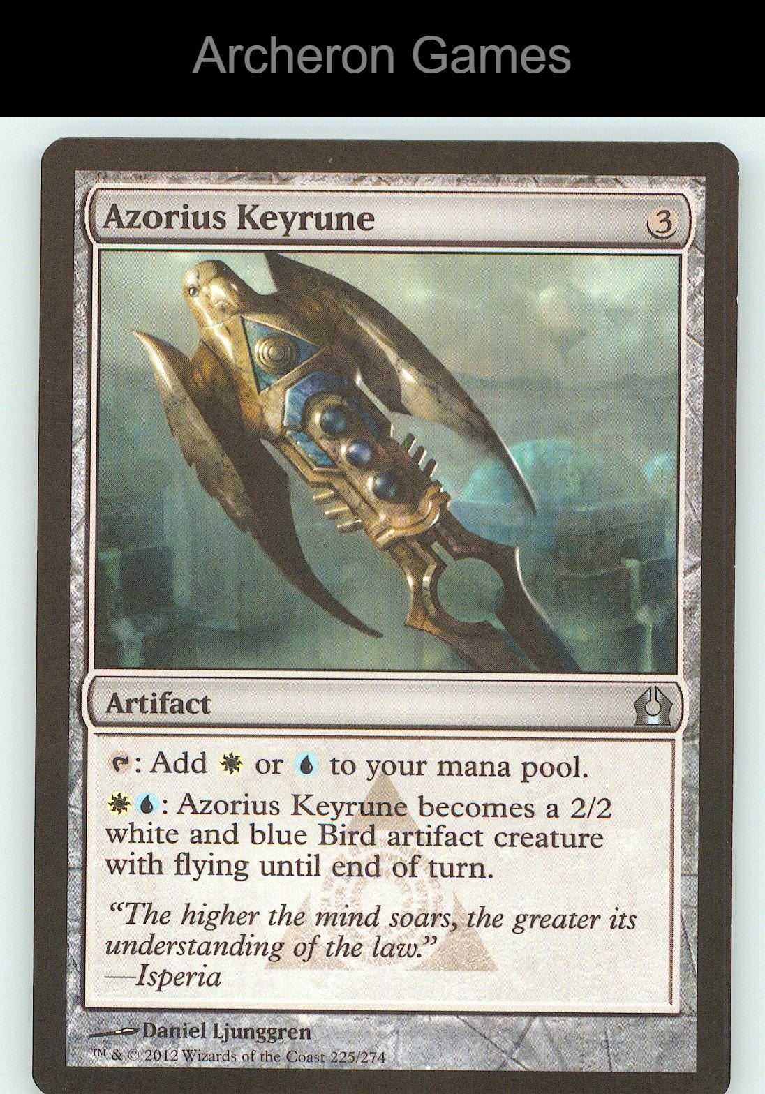 Azorius Keyrune RTR 225 UC MTG Card NM/EX+