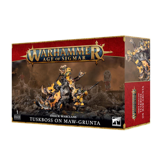 Tuskboss on Maw-Grunta - Orruk Warclans - Warhammer Age of Sigmar -  available from 23/09/23