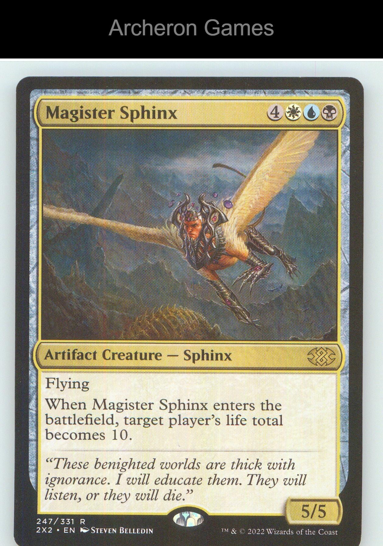 Magister Sphinx 2X2 247 R MTG Card NM/EX+