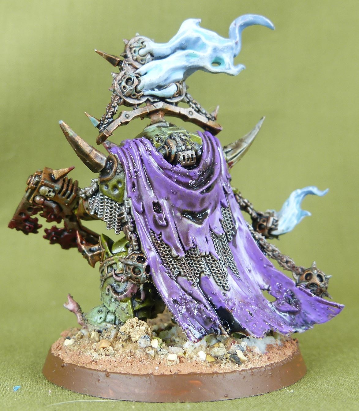 Lord of Contagion - Death Guard - Painted - Warhammer AoS 40k #2B6
