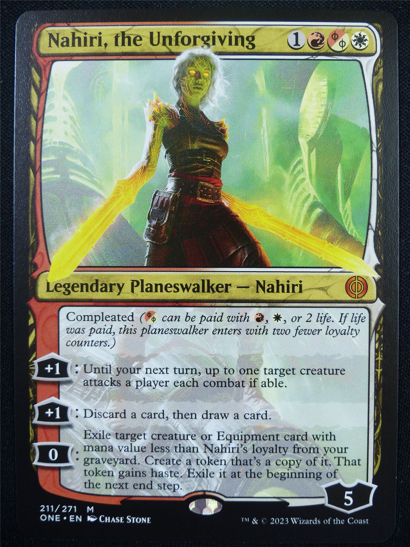 Nahiri the Unforgiving - ONE - Mtg Card #2W9