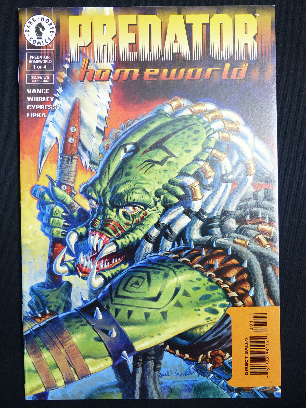 PREDATOR: Homeworld #1 Cvr A - Dark Horse Comic #38V