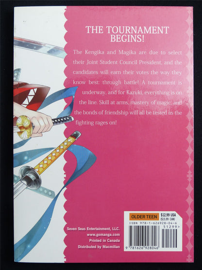 Magika Swordsman and Summoner volume 9 - Seven Seas Manga #1C4