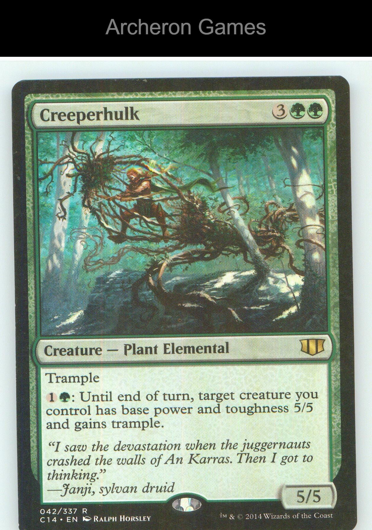 Creeperhulk C14 42 R MTG Card NM/EX+