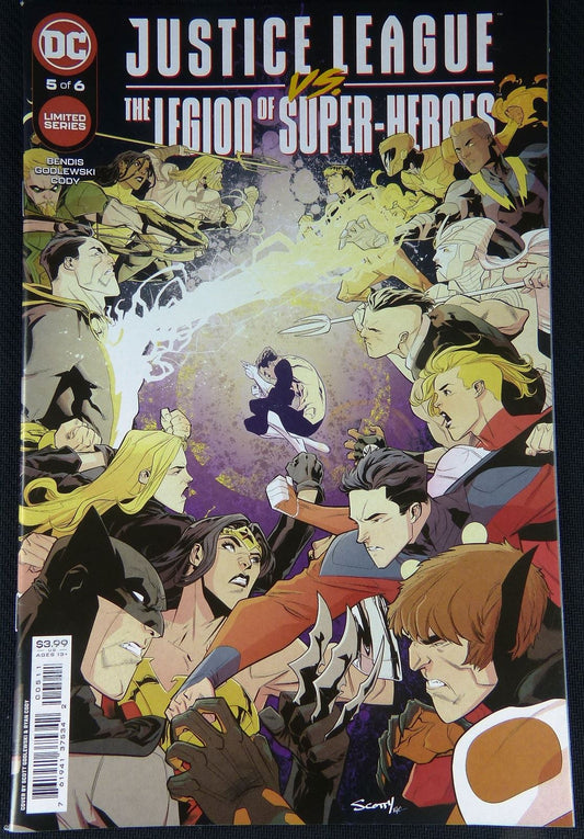 JUSTICE League vs the legion of Superheros #5 - DC Comic #HV