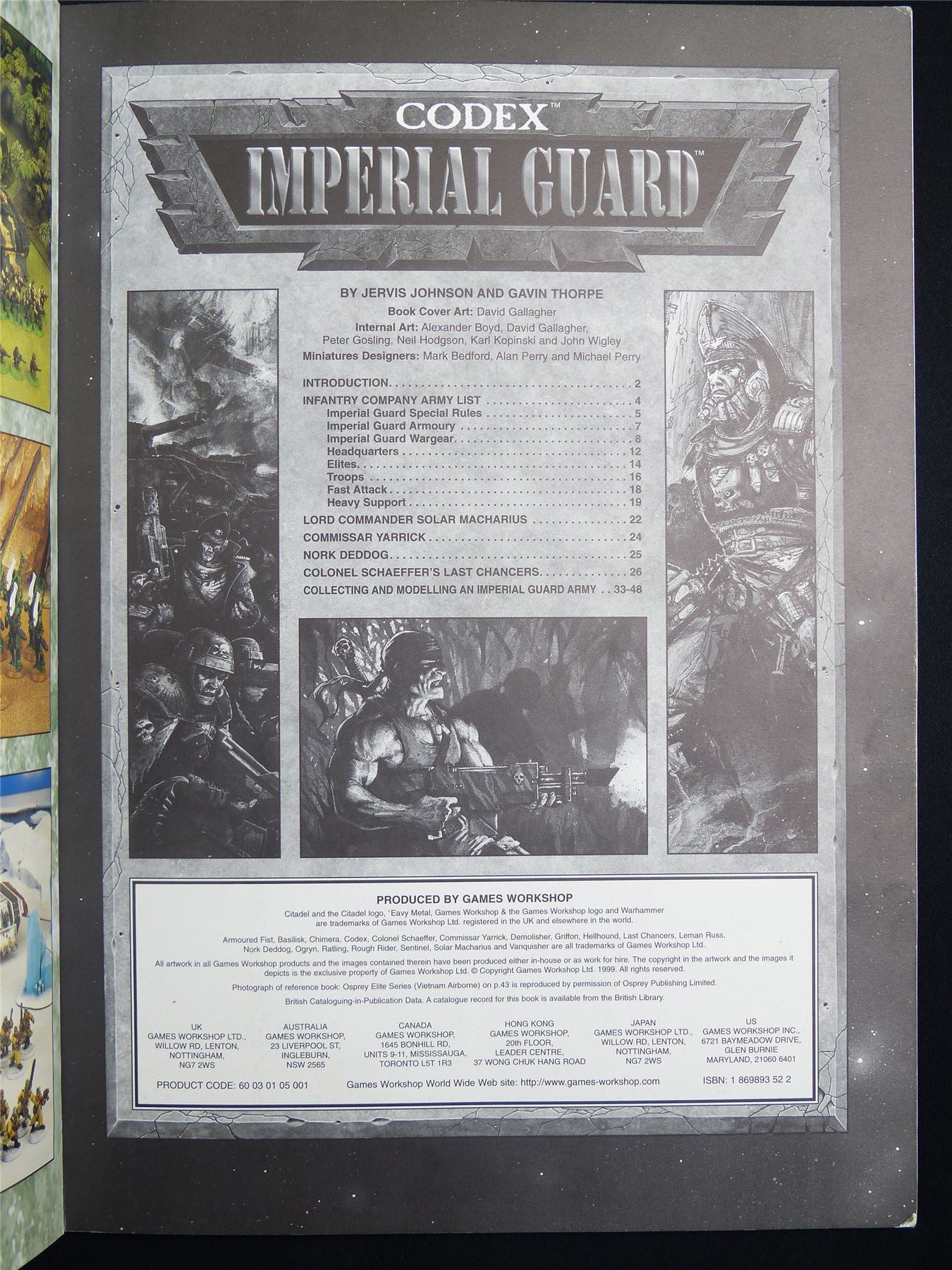 Imperial Guard 3rd Edition Codex 1999 Softback - Warhammer 40K #1OO