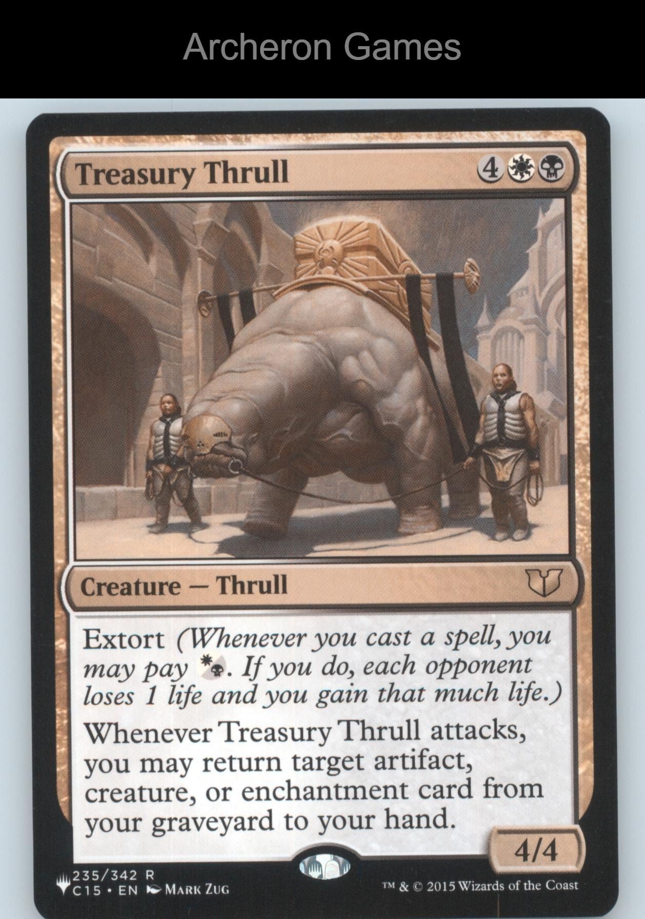 Treasury Thrull 235/342 R MTG Card The List Reprints