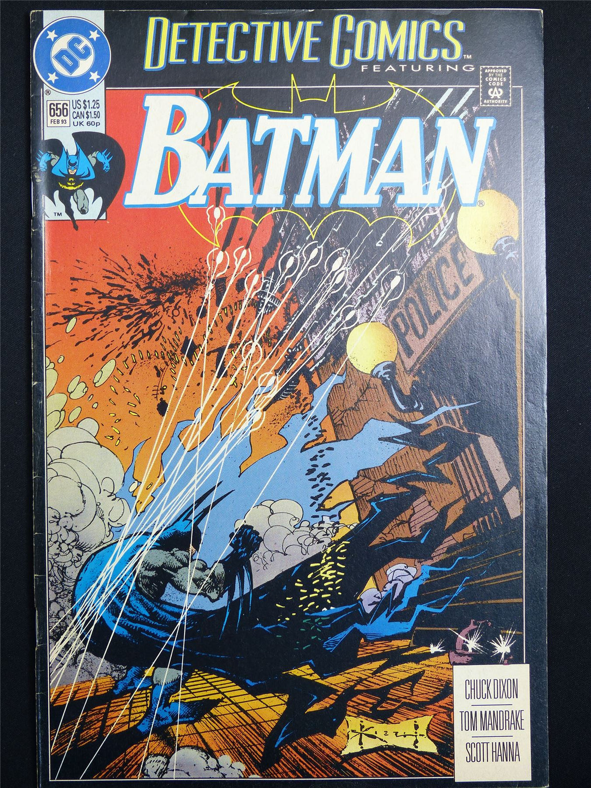 BATMAN: Detective Comics #656 Cvr A Classic - DC Comic #4GV