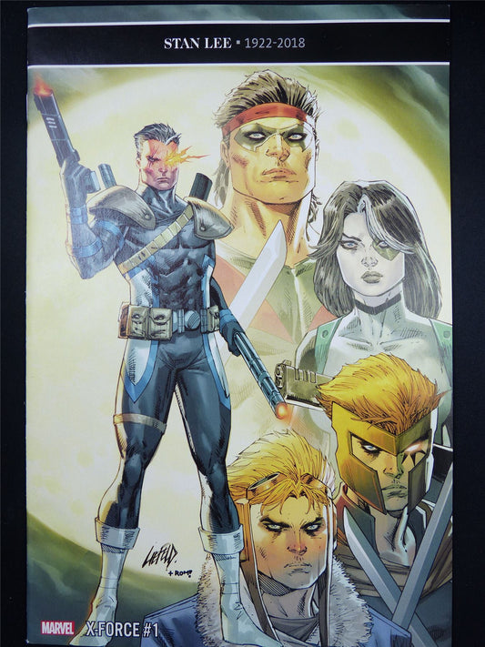 X-FORCE #1 Stan Lee Tribute Variant - Marvel Comic #4YY