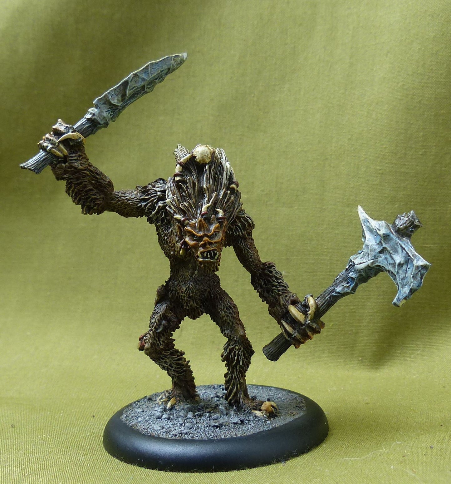 Classic Metal Yhetee painted - Ogor Mawtribe Yeti - Warhammer Old World #37U