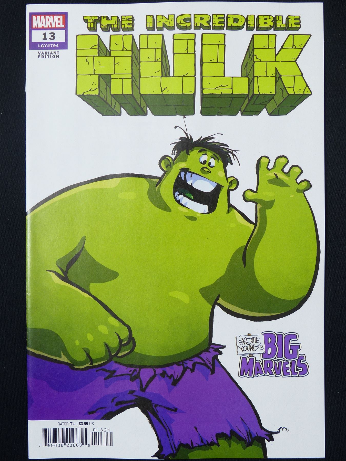 The Incredible HULK #13 Skottie Young Variant - Aug 2024 Marvel Comic #1TO