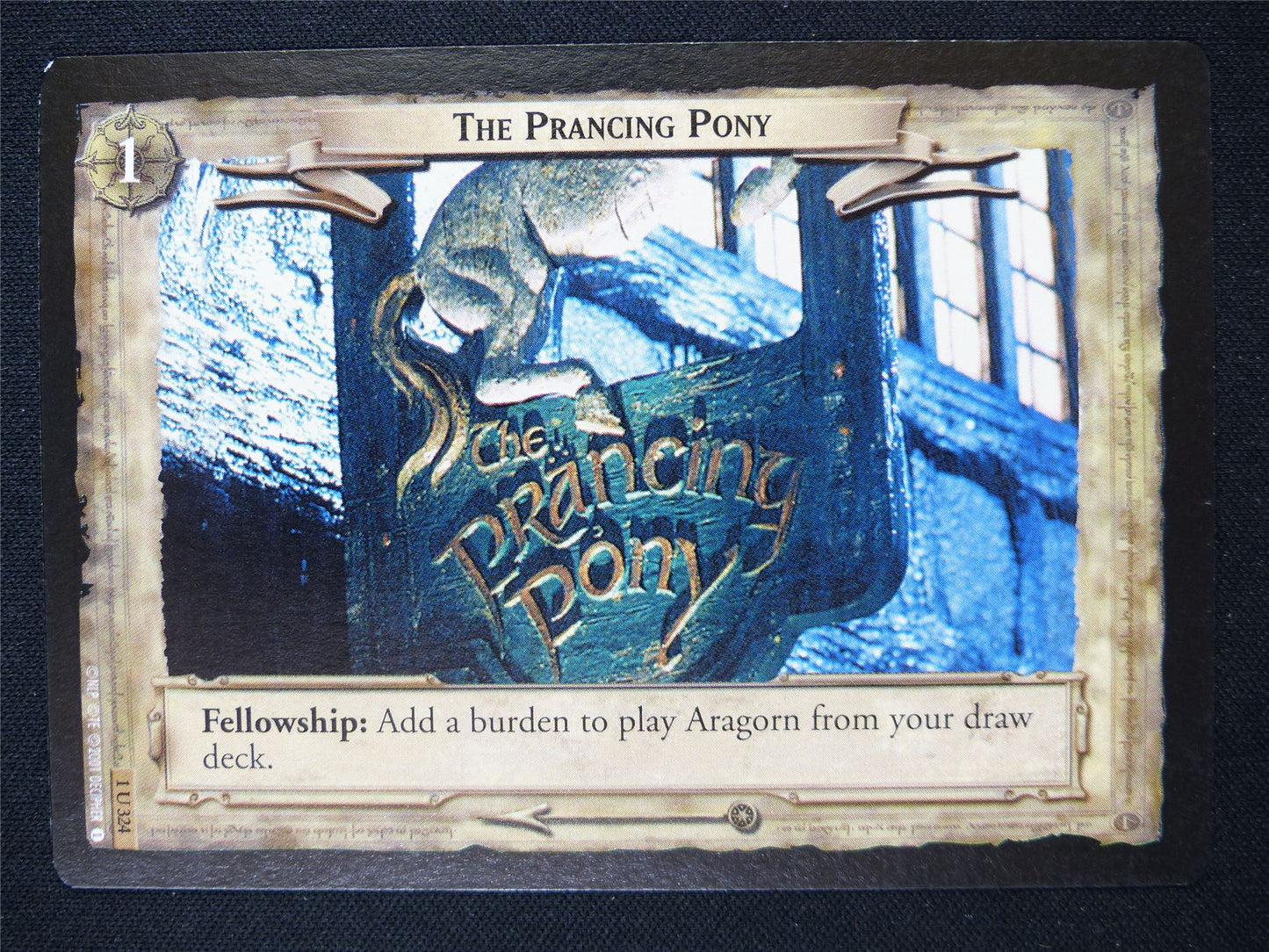 The Prancing Pony 1 U 324 - LotR Card #17B