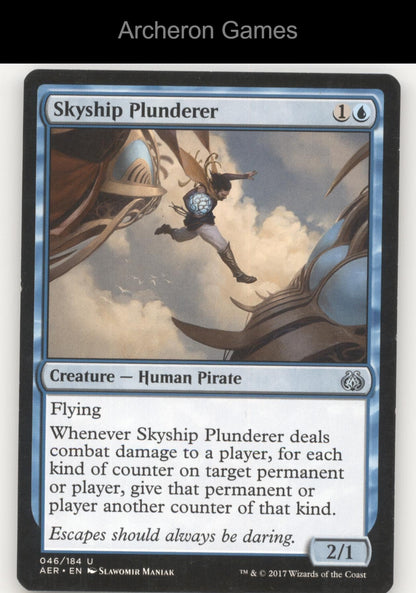 Skyship Plunderer 46 UC MTG Card Aether Revolt