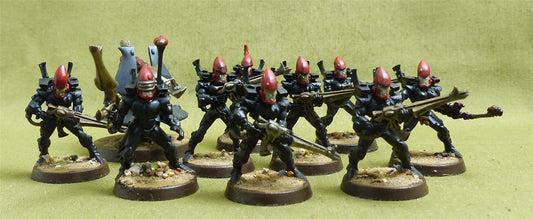 Storm Guardians set of 9 painted - Aeldari - Warhammer 40K #328