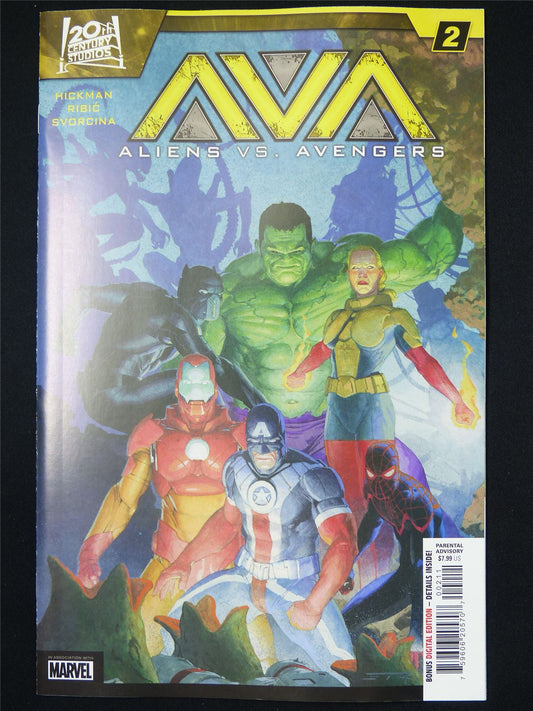 ALIEN vs Avengers #2 - Jan 2025 Marvel Comic #3NM