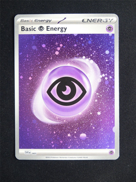 Basic Psychic Energy 005 Holo - Pokemon Card #27A