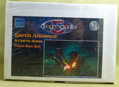 Classic Metal Earth Alliance sealed box set - Babylon 5: Call to Arms Miniatures #2LZ