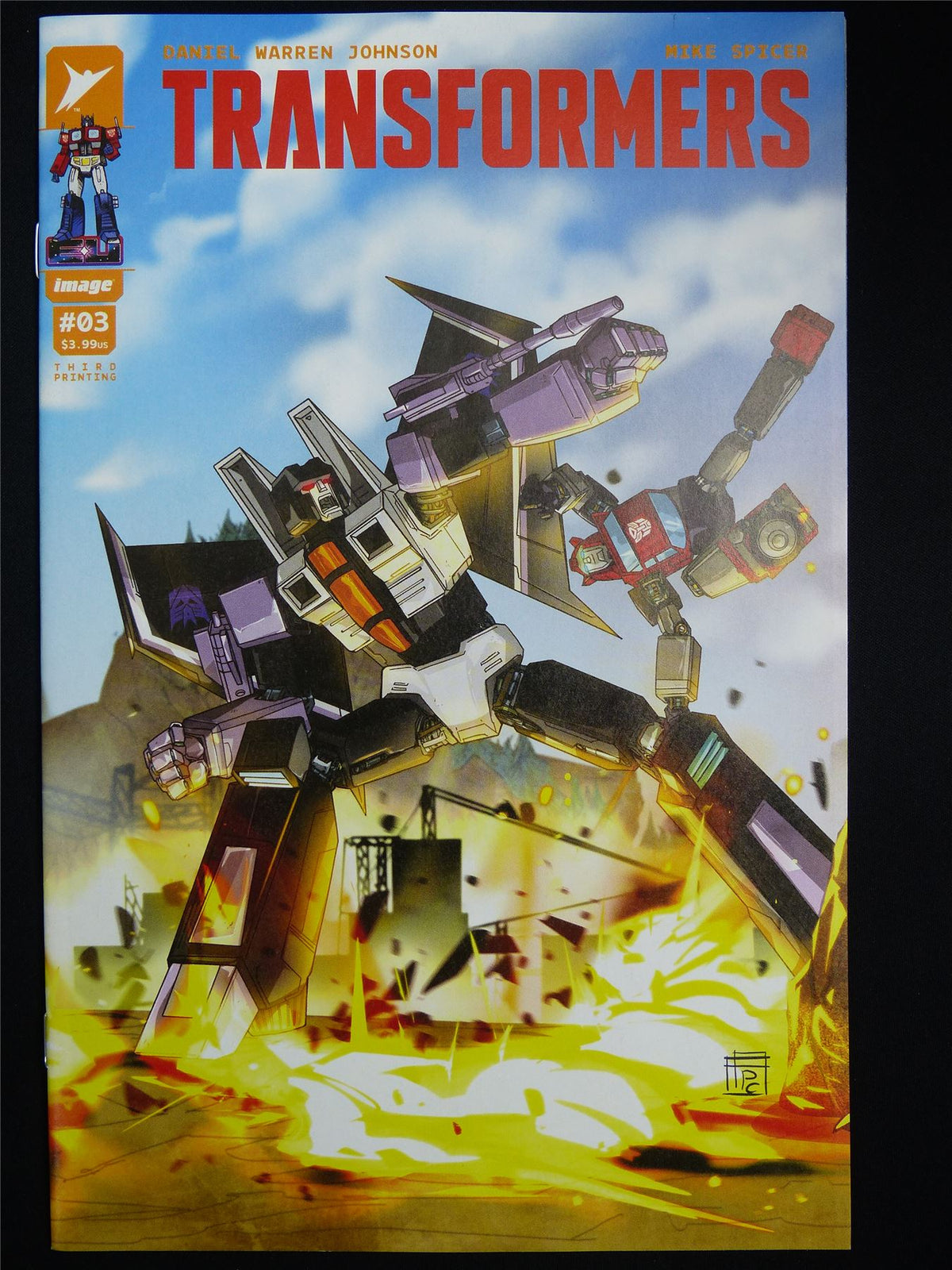 The TRANSFORMERS #3 Cvr A - Image Comic #40L