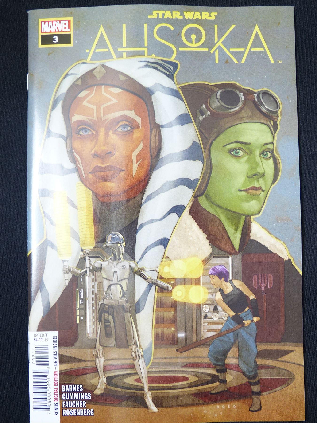 STAR Wars: Ahsoka #3 - Nov 2024 Marvel Comic #28E