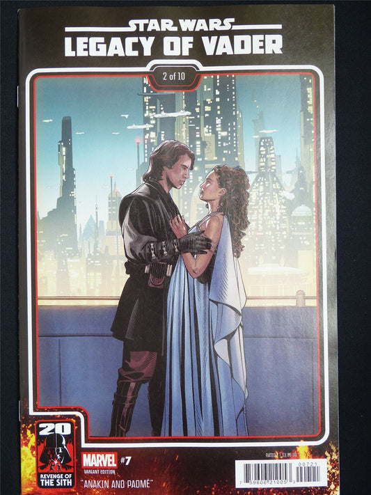 STAR Wars: Legacy of Vader #7 Variant - Oct 2025 Marvel Comic #2NQ