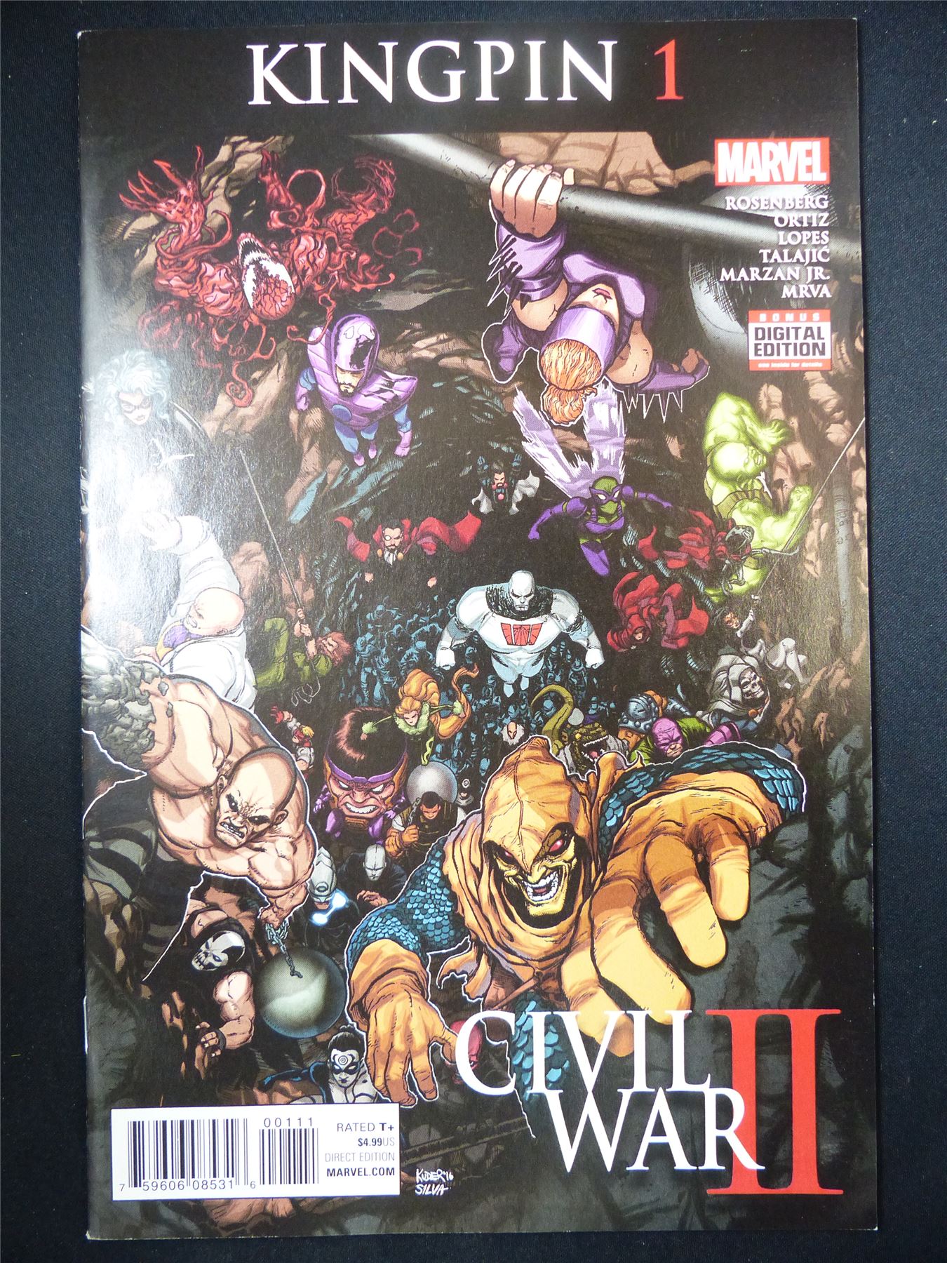 KINGPIN #1 - Civil War 2 - Marvel Comic #G1