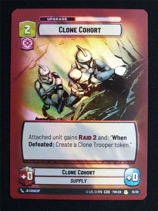 Clone Cohort 12/20 Surge Foil - Star Wars Unlimited Card #3TQ