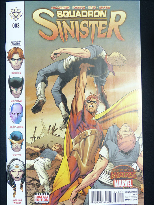 SQUADRON Sinister #3 - Marvel Comic #T4