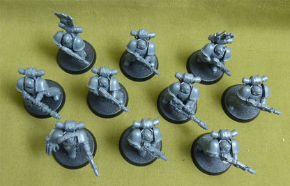 MKII Veteran Squad with Disintegrator Weapons - Adepta Astartes - Warhammer HH #2DU