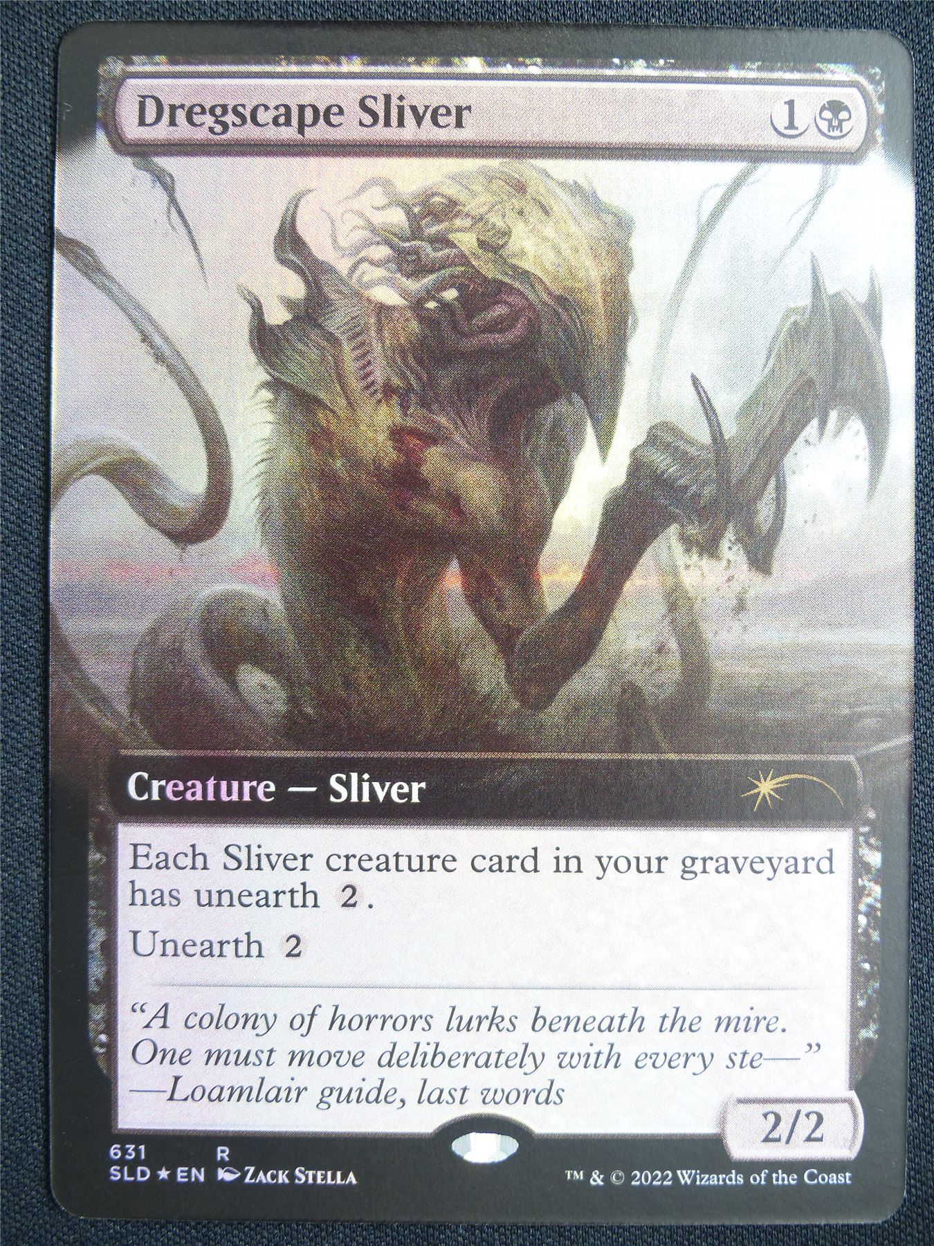 Dregscape Sliver Extended Foil - SLD - Mtg Card #21Z