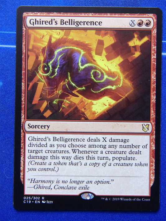 Ghired's Belligerence - Mtg Card #56Z