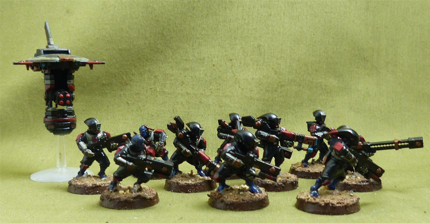 Pathfinder Team painted - Tau Empire - Warhammer 40K #YE