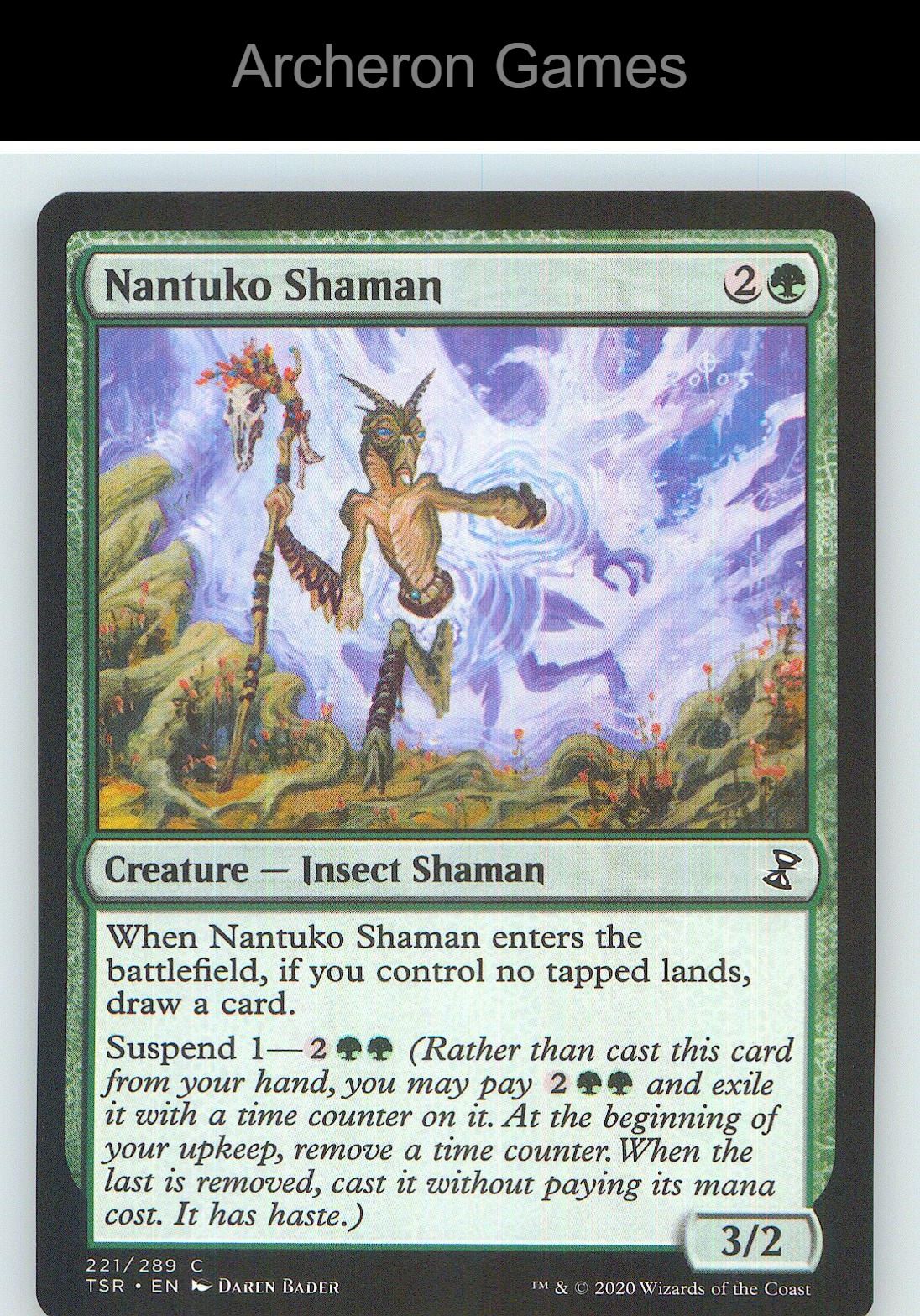 Nantuko Shaman TSR 221 C MTG Card NM/EX+