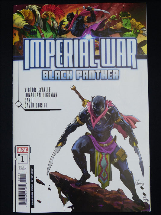 IMPERIAL War: Black Panther #1 - Oct 2025 Marvel Comic #3NU