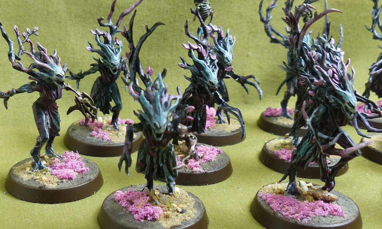 Dryads painted - Sylvaneth - Warhammer AoS #16Y