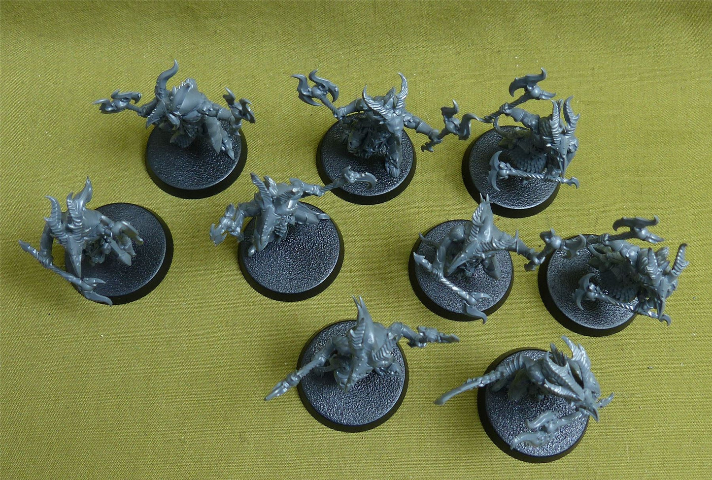 Tzaangors set of 9 - Daemons of Tzeentch - Warhammer AoS #2BN
