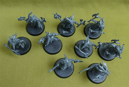 Tzaangors set of 9 - Daemons of Tzeentch - Warhammer AoS #2BN