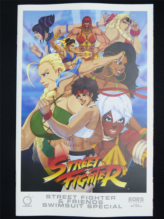 STREET Fighter & Friends: Swimsuit Special 2025 Cvr C - Oct 2025 Udon Comic #4VE