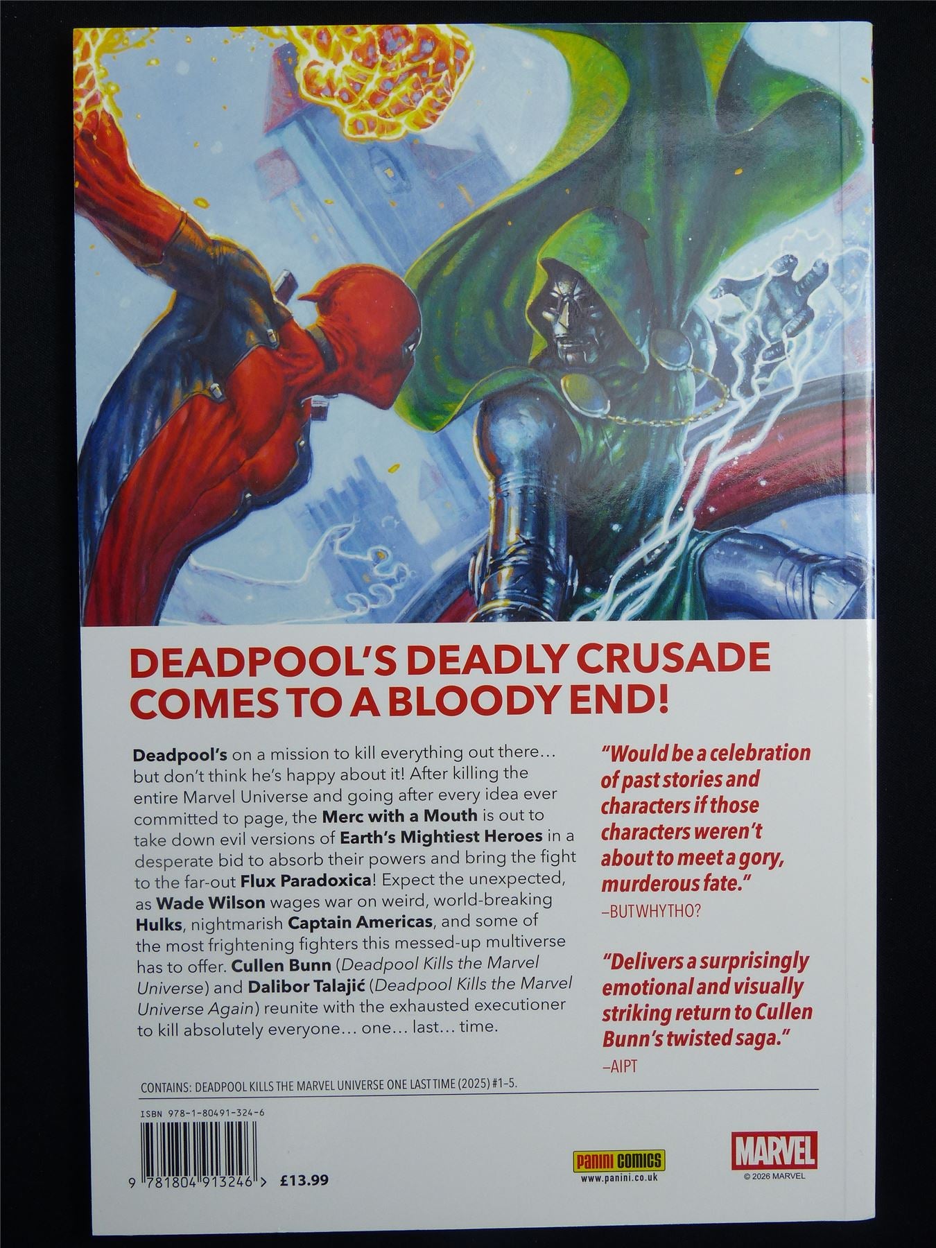 Deadpool: Deadpool Kills the Marvel Universe One Last Time - Marvel Graphic Softback #2MP