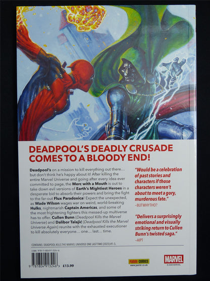 Deadpool: Deadpool Kills the Marvel Universe One Last Time - Marvel Graphic Softback #2MP