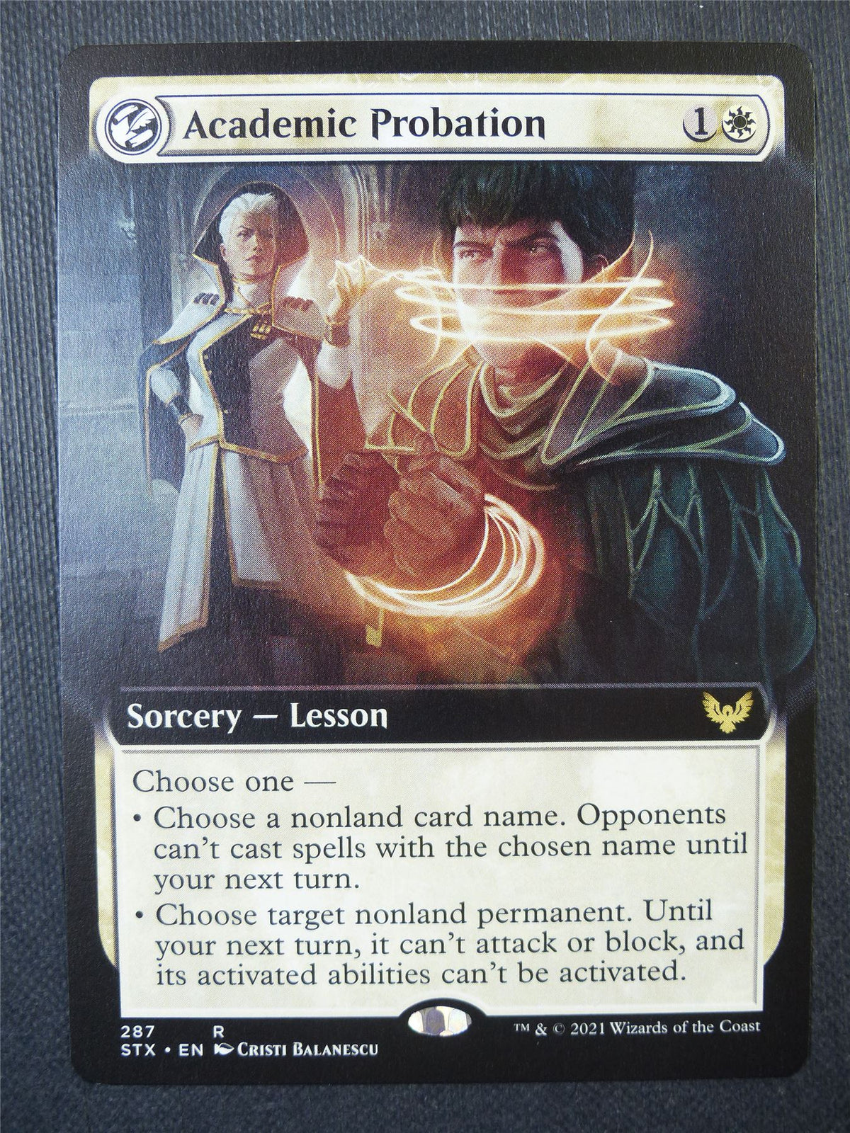 Academic Probation Extended art - Mtg Card #8AV