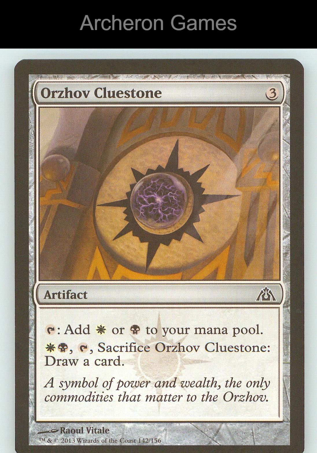 Orzhov Cluestone DGM 142 C MTG Card NM/EX+