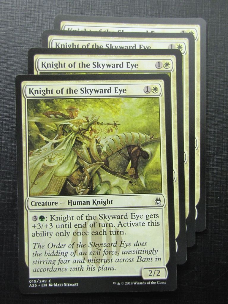 Knight of the Skyward Eye x4 - Masters 25 - Mtg Card # 10B12