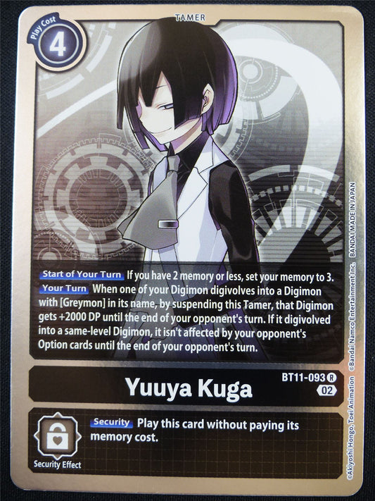 Yuuya Kuga BT11-093 R - Digimon Card #4DN